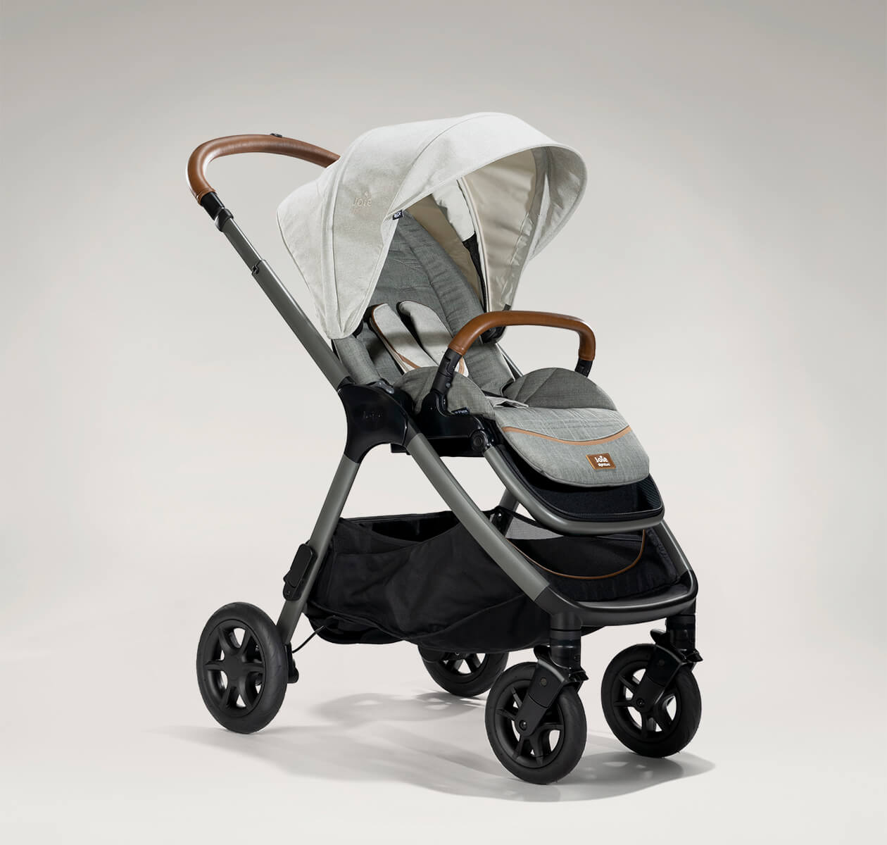 Joie - Finiti Stroller Travel System - Sprint Isofix Car Seat - Signature Oyster
