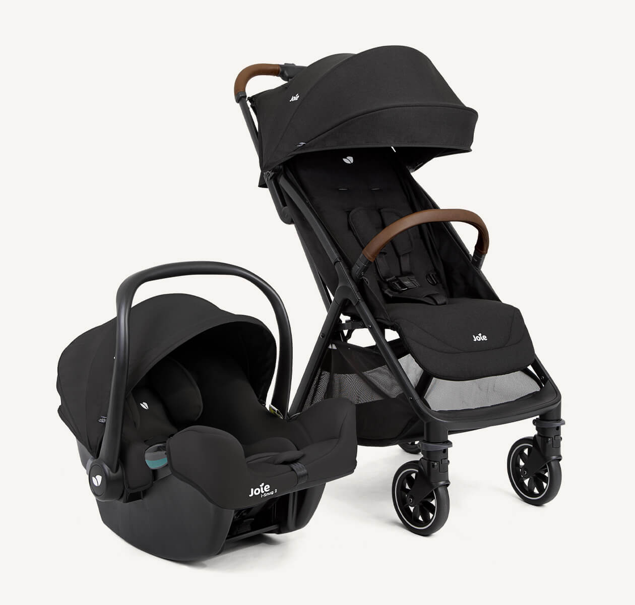 Joie - Pact Pro Stroller - Travel System - +i-snug 2 Car Seat - Shale