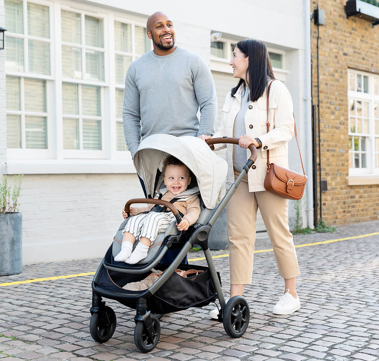 Joie - Finiti Stroller Travel System - Sprint Isofix Car Seat - Signature Oyster