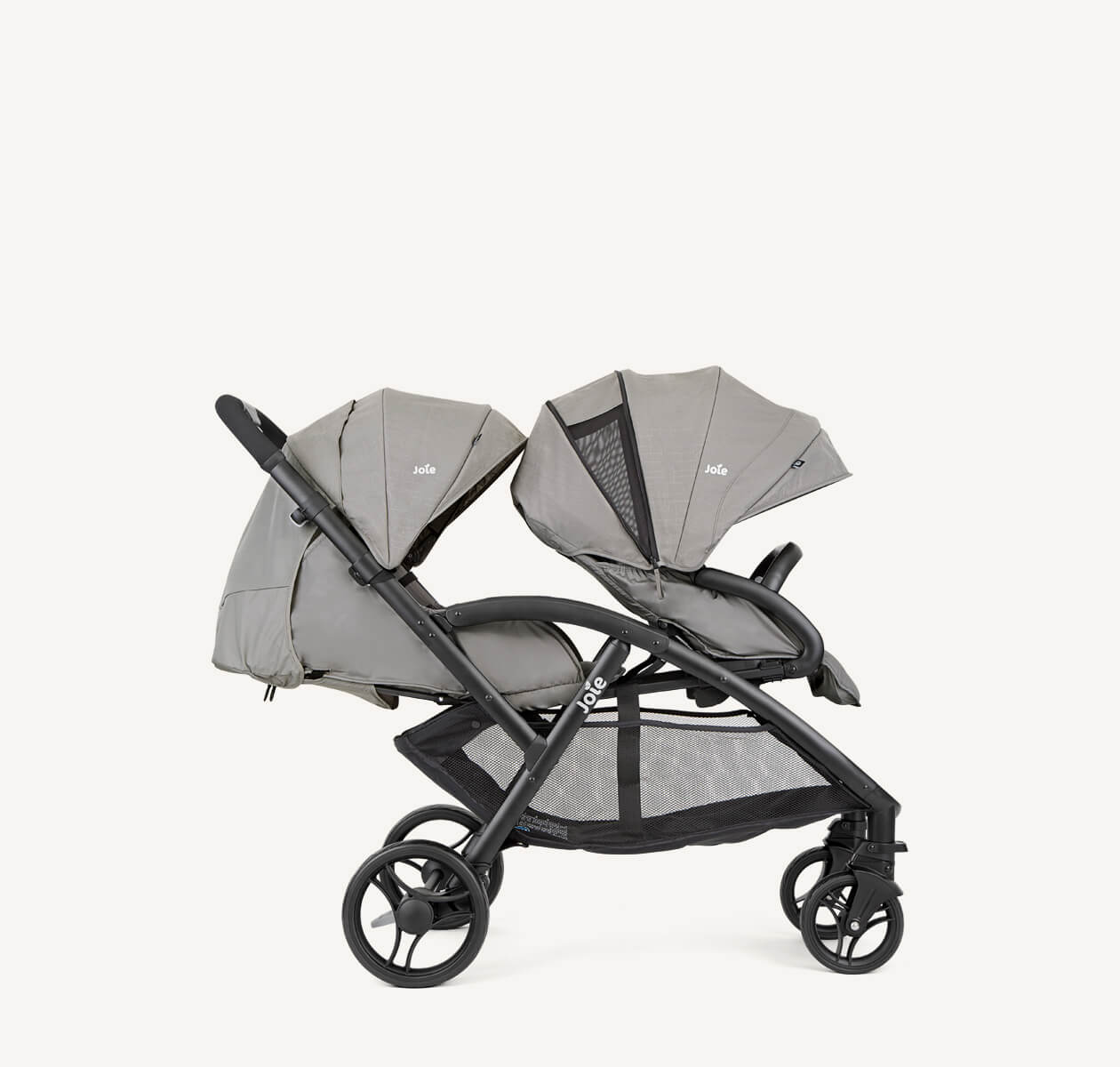 Joie - Evalite Twin Baby Stroller - Pebble