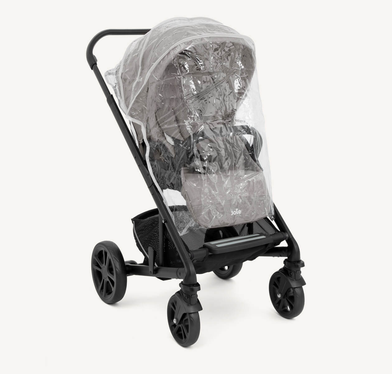 Joie - Chrome Stroller Travel System - Gemm Car Seat - Pebble