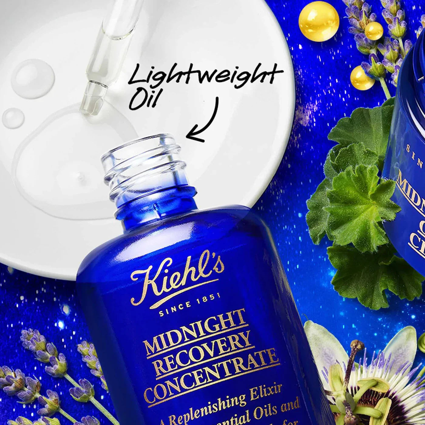 Kiehl's - Midnight Recovery Concentrate Moisturizing Face Oil | 30 mL - Medaid International