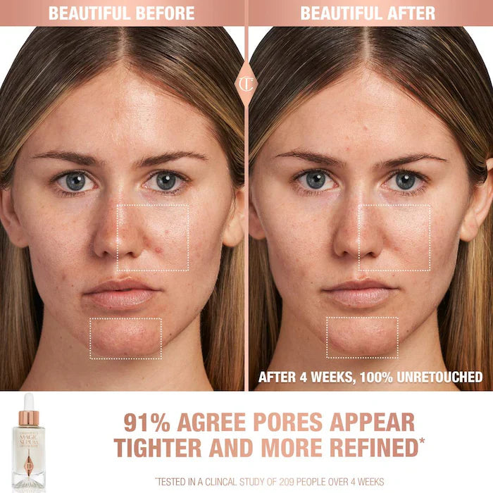 Charlotte Tilbury Charlotte’s Magic Serum  crystal Elixir 93% younger with  8ML