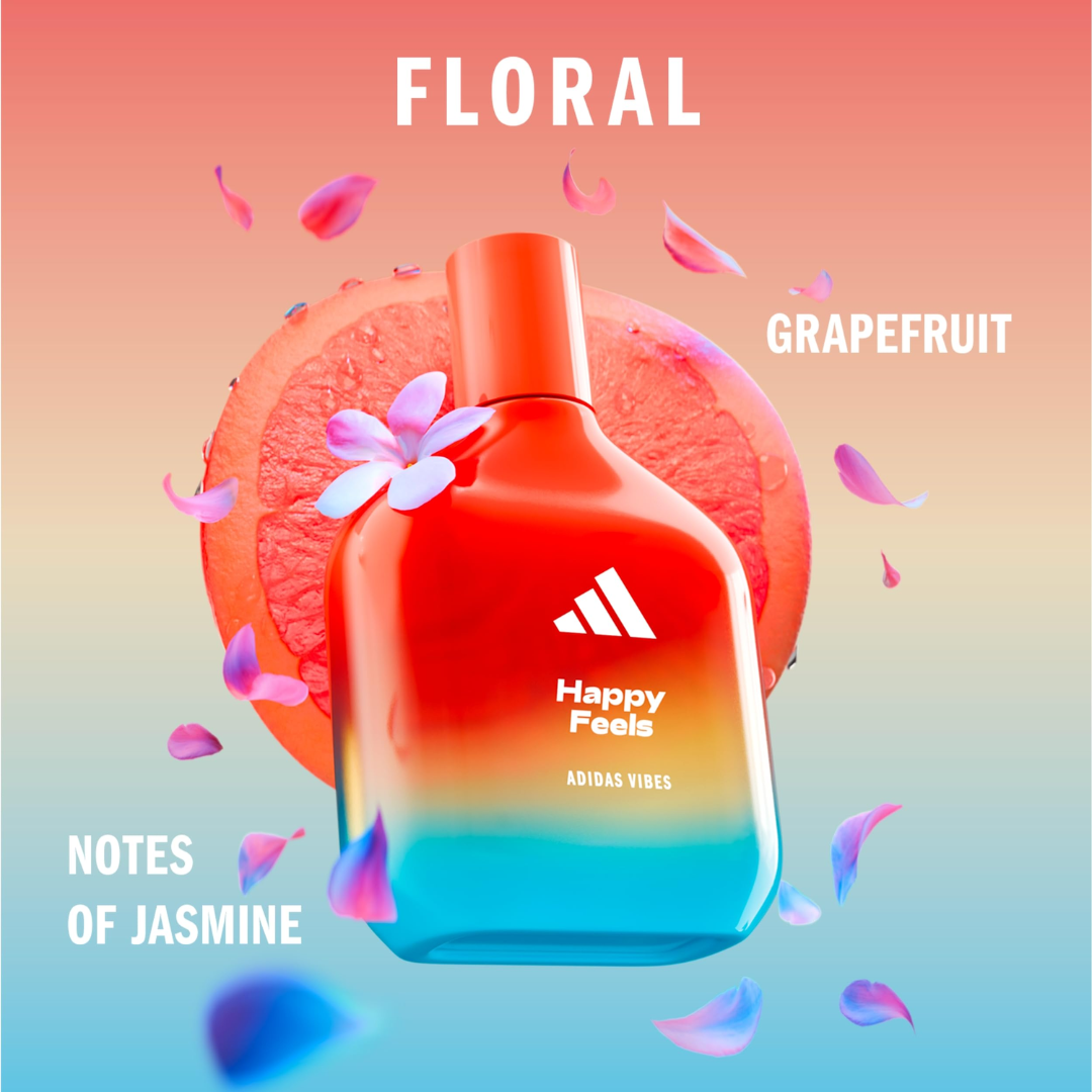 Adidas Vibes Happy Feels Eau De Parfum 100ml
