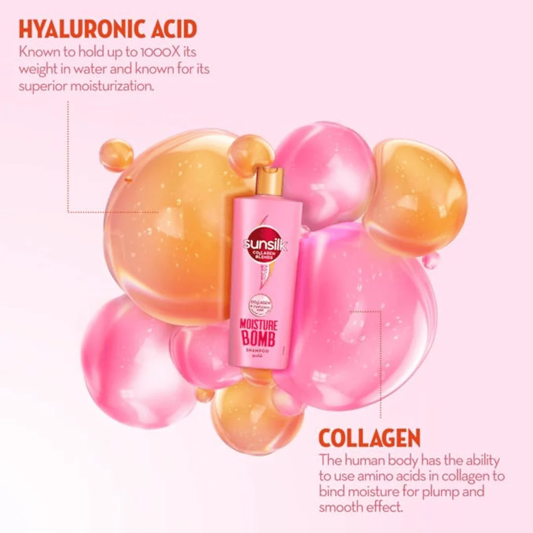 Sunsilk Moisture Bomb Shampoo 350ml