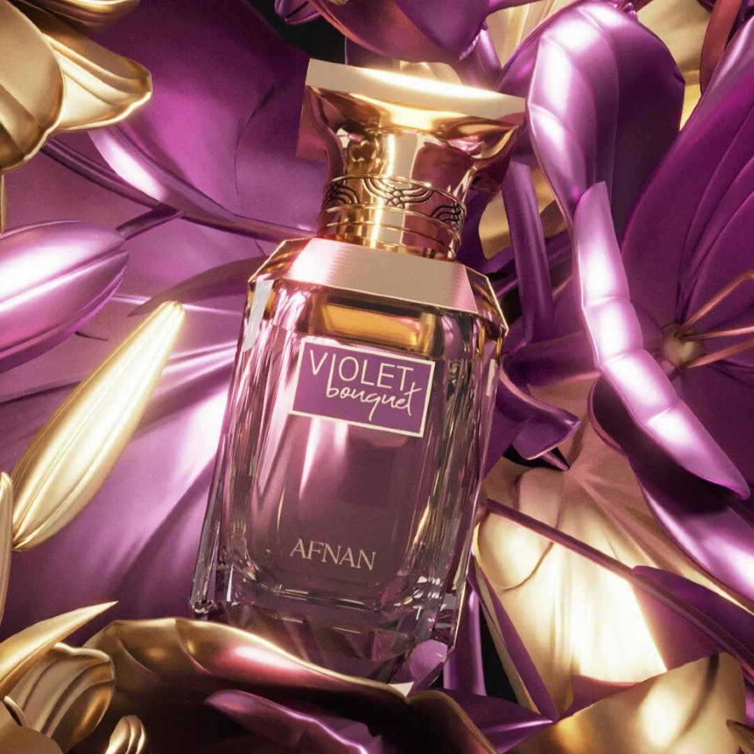 Afnan Violet Bouquet Eau De Parfum For Women 80ml - Medaid International