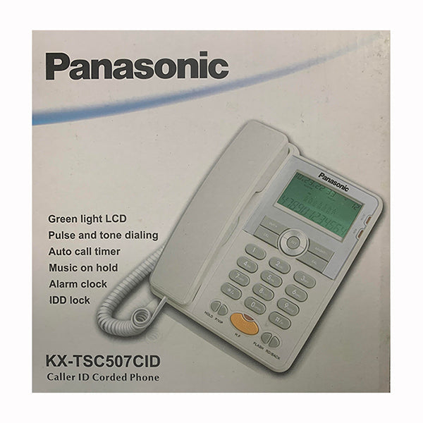 Panasonic Caller ID KX-TSC507CID - Corded Phone