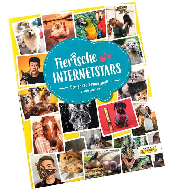 Panini Animal Internet Stars Stickers Album | Panini In Lebanon
