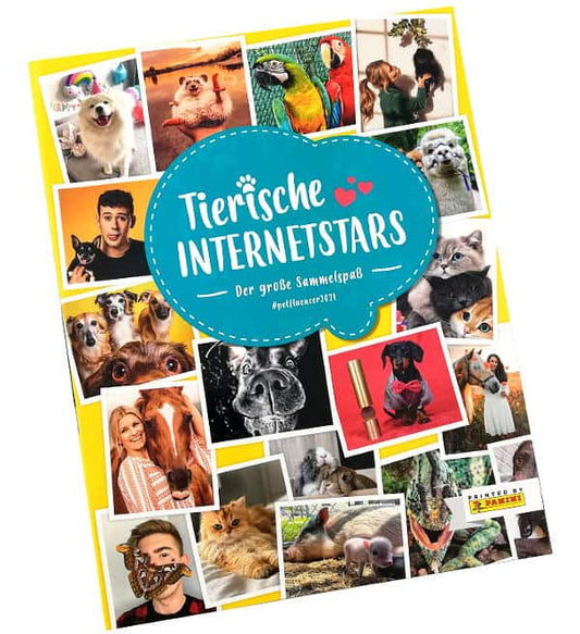 Panini Animal Internet Stars Stickers Album | Panini In Lebanon