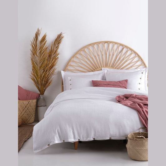 Paradiso Embossed Duvet Cover Set - DOUBLE SIZE