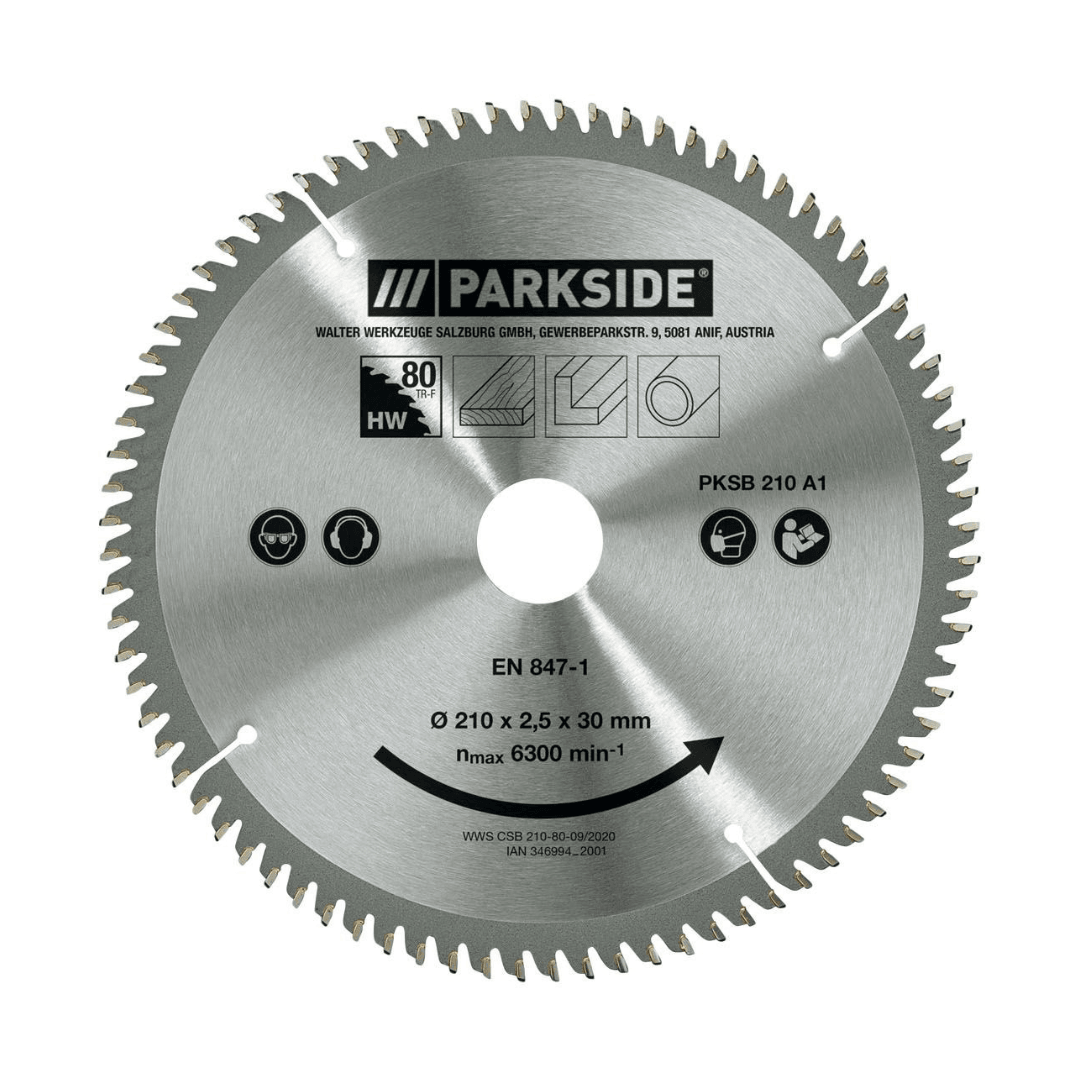 Parkside Circular Saw Blade »PKSB 210 A1«, 210 mm