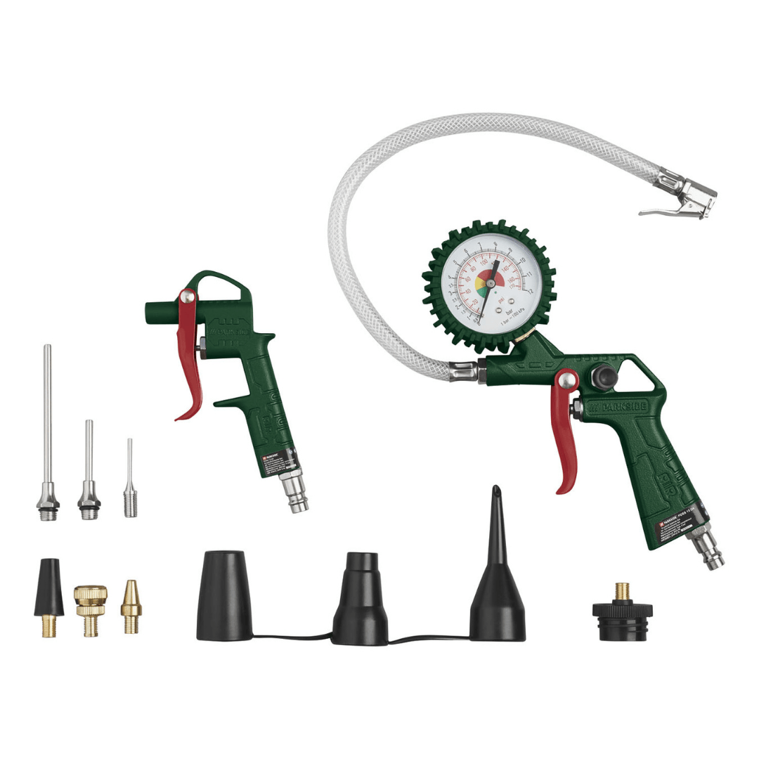 PARKSIDE COMPRESSED AIR ENTRY-LEVEL ACCESSORY SET »PDSS 13 D4«, 8 BAR Lebanon"
