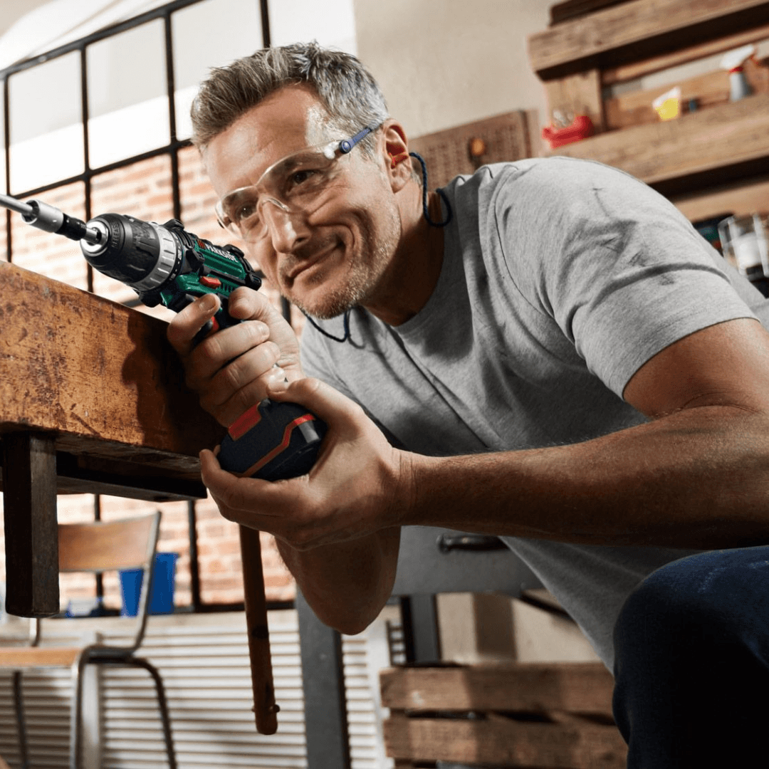 PARKSIDE Cordless Drill-Driver Set PABS 20-LI-E6