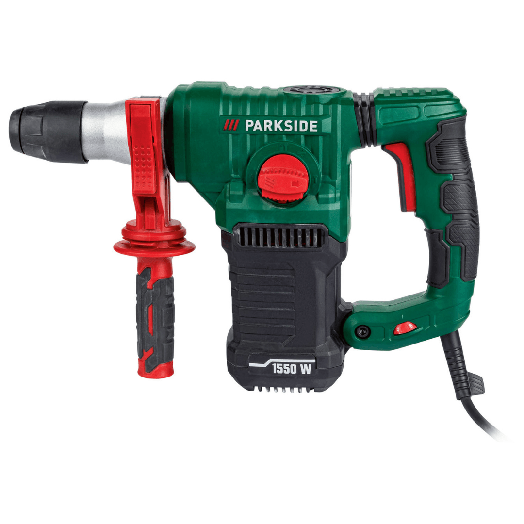 PARKSIDE DRILL AND DEMOLITION HAMMER WITH SDS-PLUS PBH 1500 F6, 1500 W