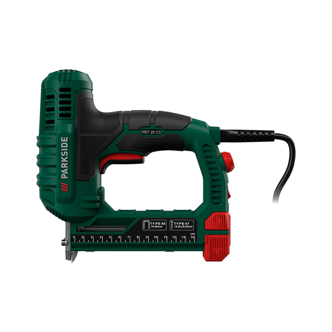 PARKSIDE ELECTRIC NAILER/STAPLER PET 25 C3