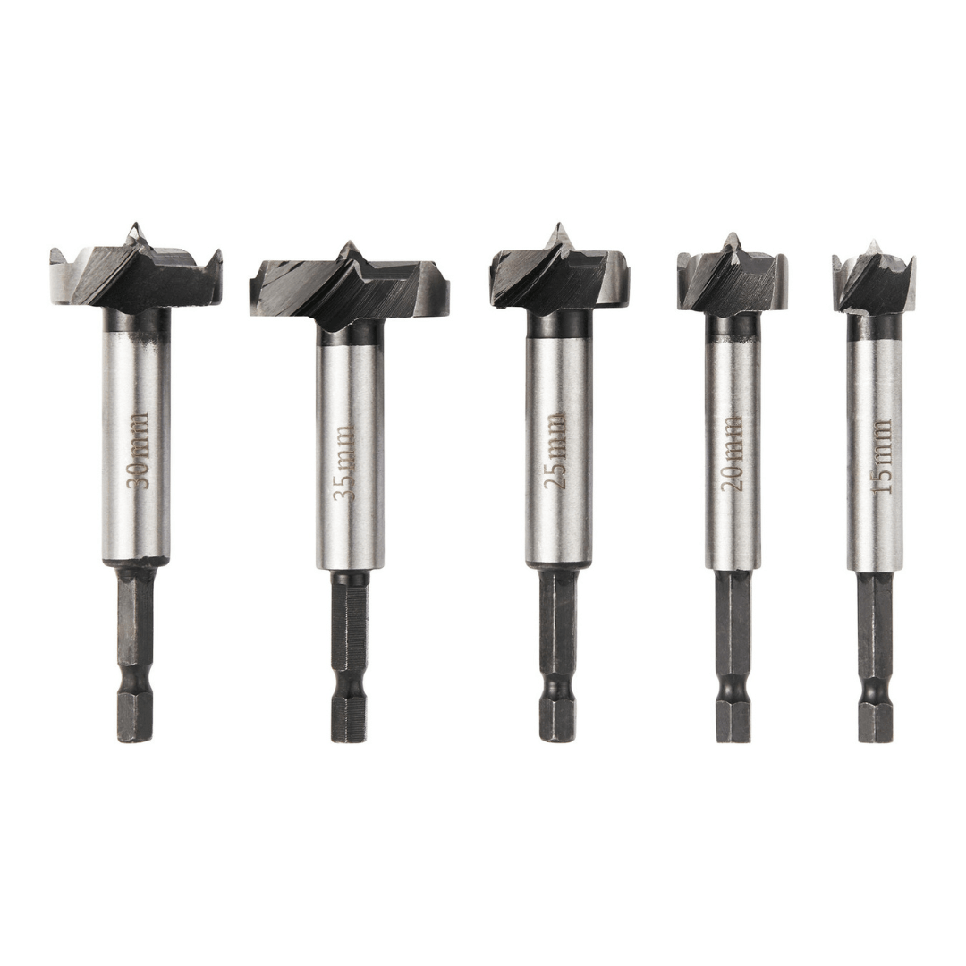 PARKSIDE FORSTNER WOOD DRILL BIT, 5 PIECES