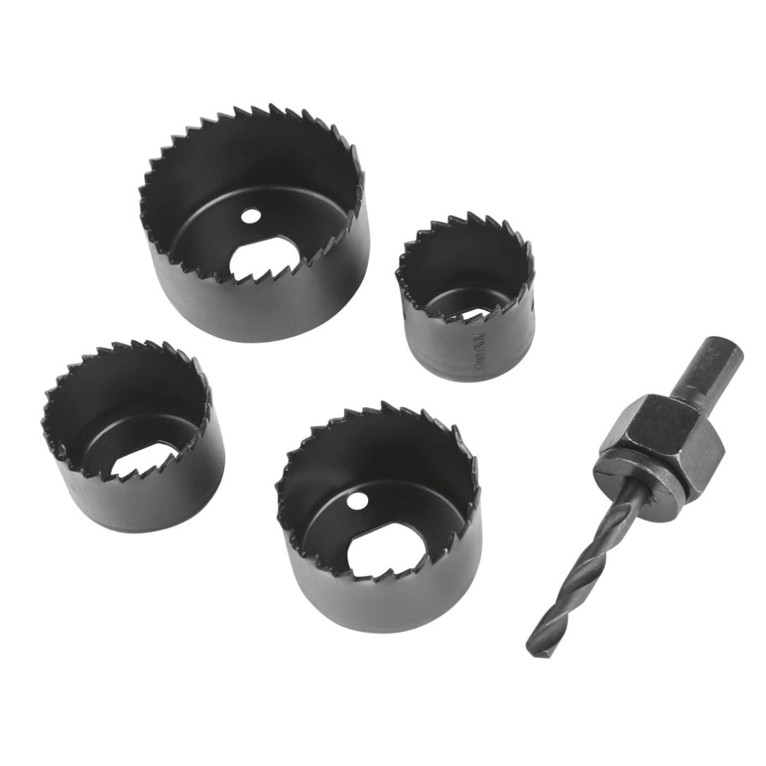 PARKSIDE Hole Saw Set 5 Pieces for wood  And Plastic Cuts PLSS 5 A1