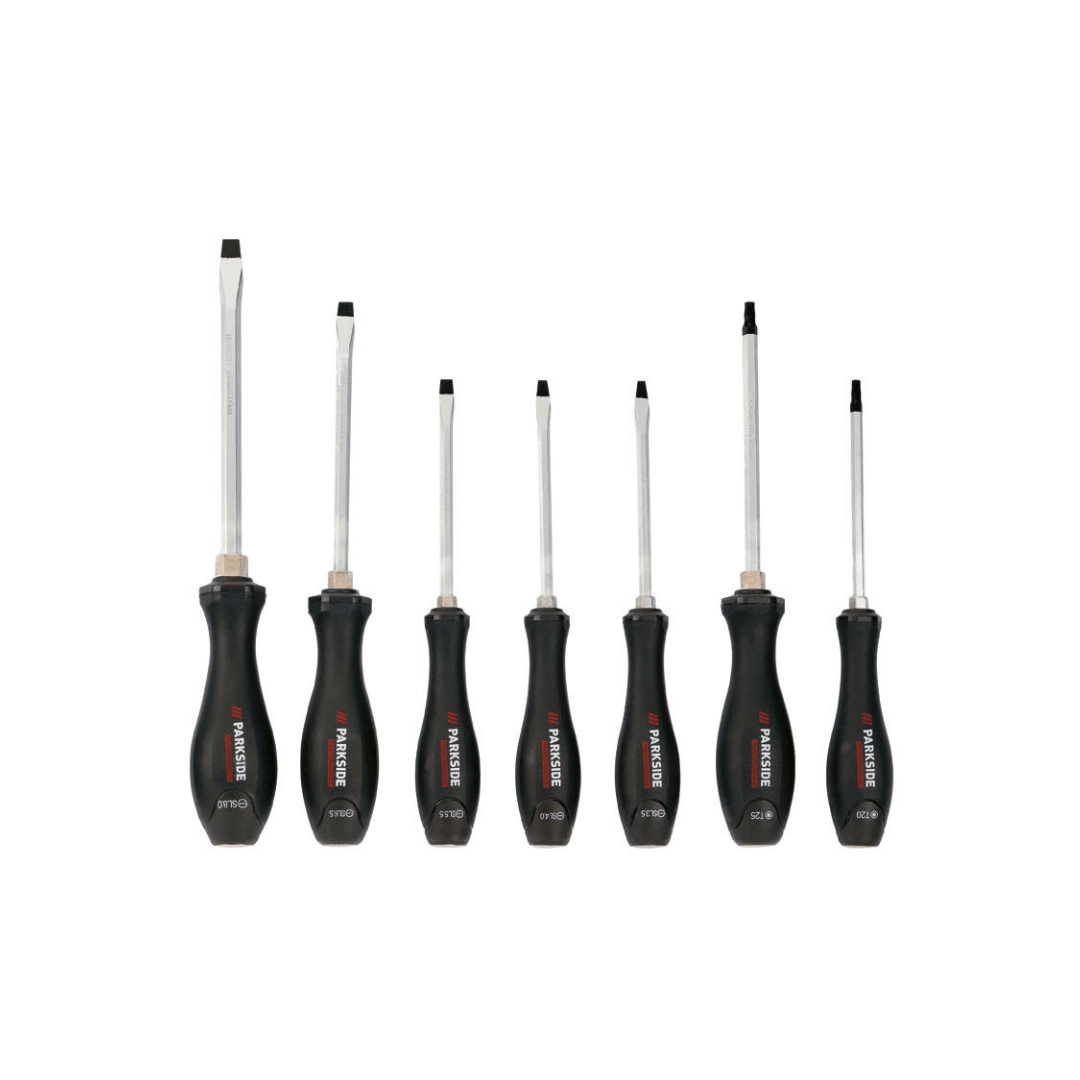 PARKSIDE PERFORMANCE 7 PIECE SCREWDRIVER SET