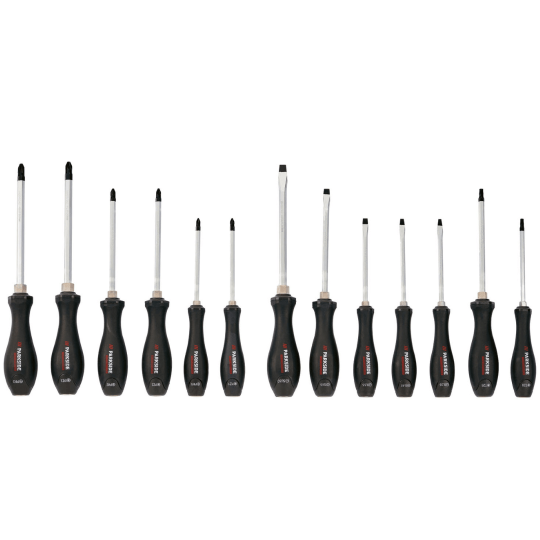 PARKSIDE PERFORMANCE® Chisel Screwdriver 13 Pieces