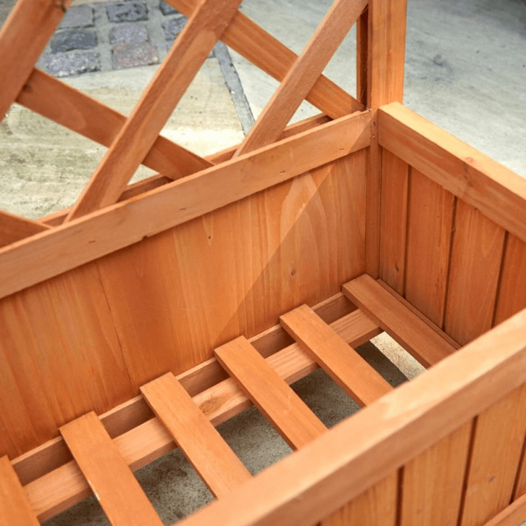 Parkside Planter With Trellis