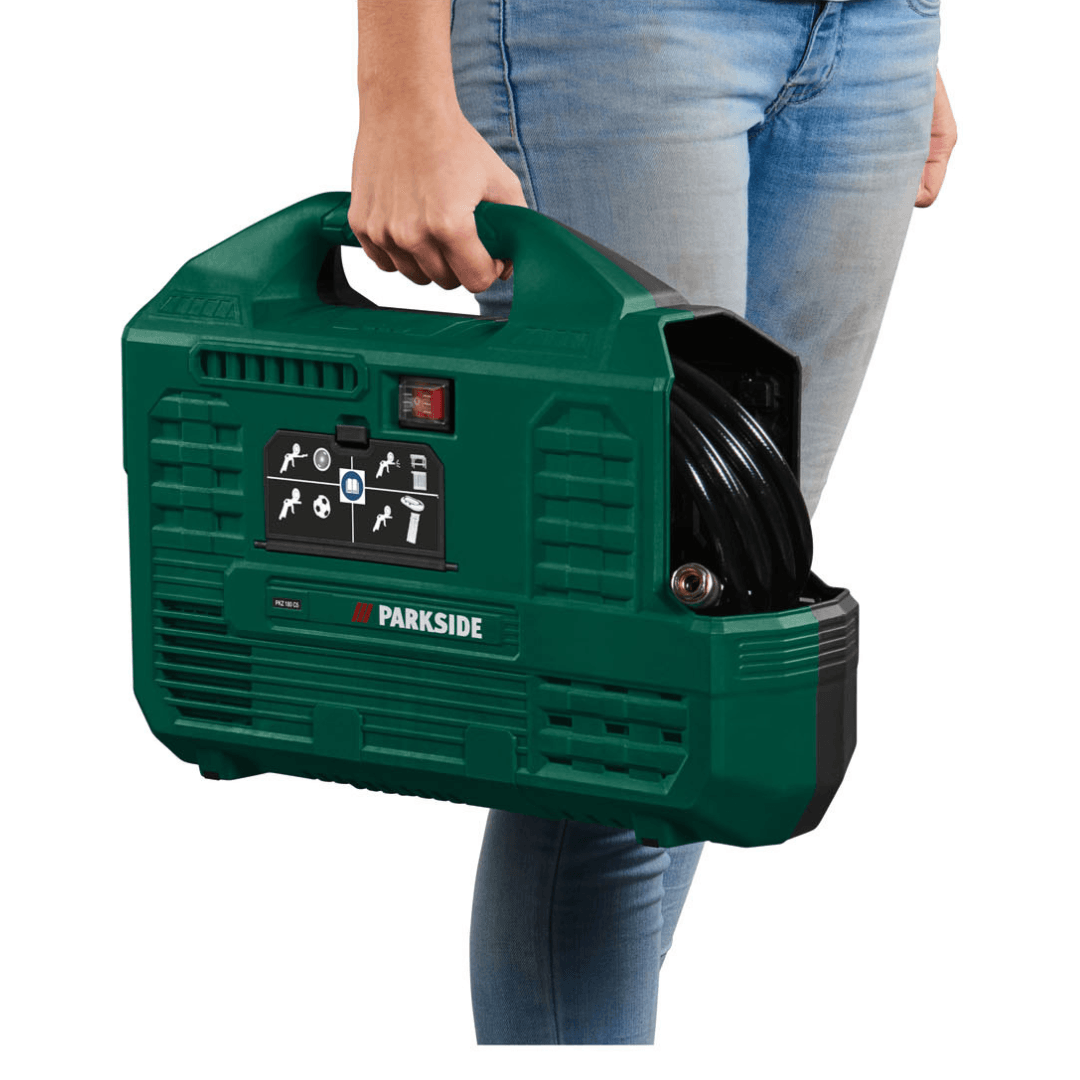 PARKSIDE PORTABLE COMPRESSOR »PKZ 180 C5«, 1100 W