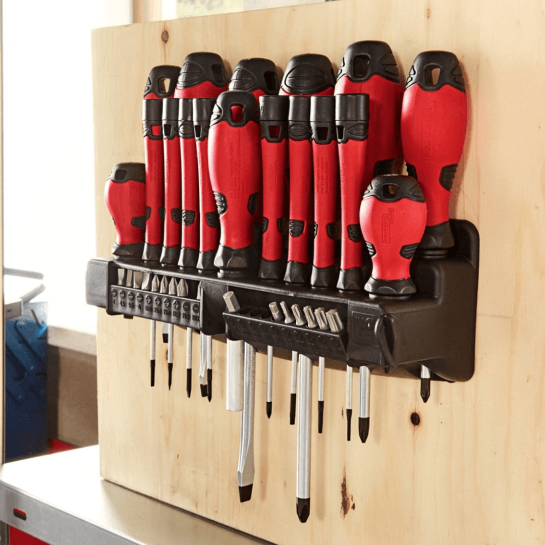 PARKSIDE® Bit And Screwdriver Set, With Wall Bracket
