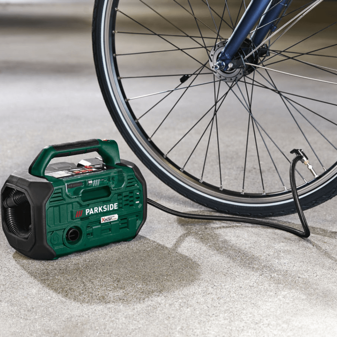 PARKSIDE®  Cordless Air Compressor And Pump With Charger And Battery
