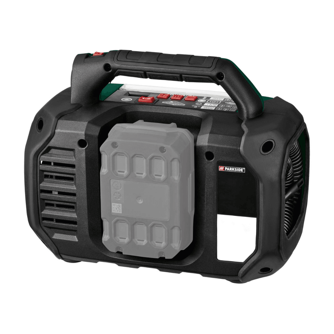 PARKSIDE®  Cordless Air Compressor And Pump With Charger And Battery