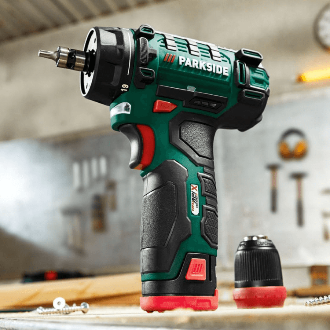 PARKSIDE® Cordless drill driver »PBSA 12 D4« 12 V