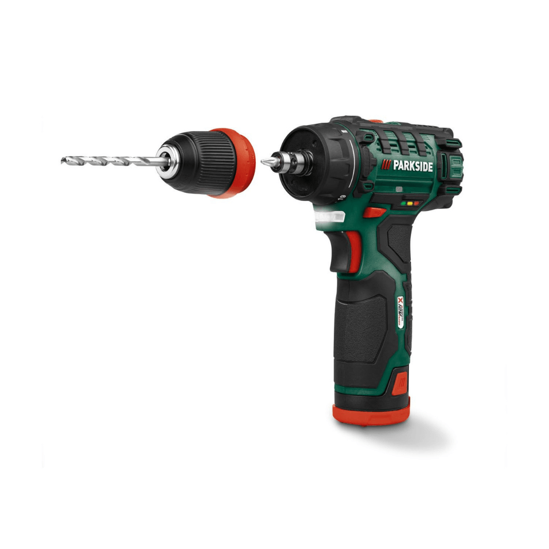PARKSIDE® Cordless drill driver »PBSA 12 D4« 12 V