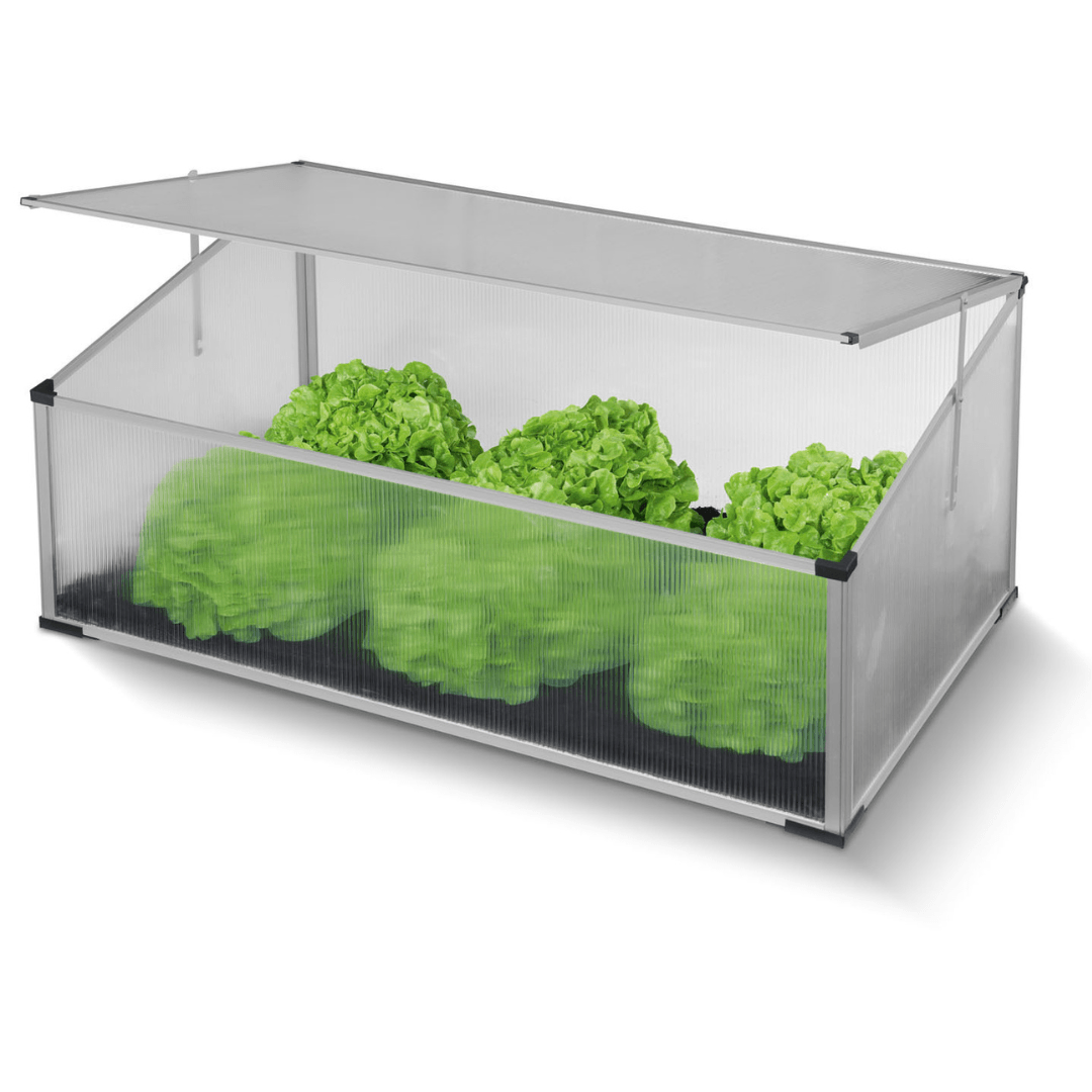 Mini Greenhouse with UV-Resistant Polycarbonate & Aluminum Frame – 100×40×60 cm