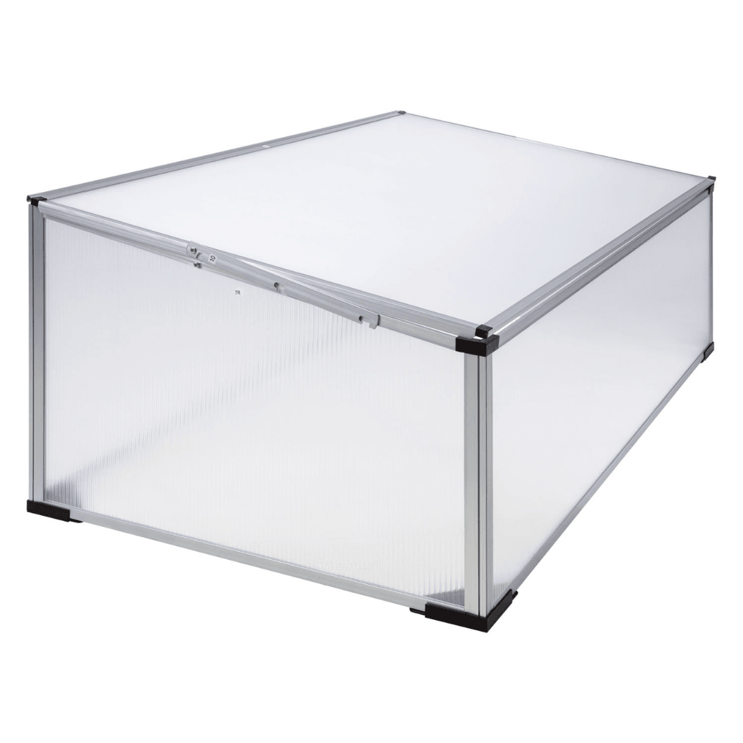 Mini Greenhouse with UV-Resistant Polycarbonate & Aluminum Frame – 100×40×60 cm