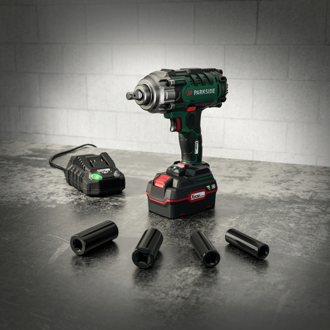 PARKSIDE® PASSK 20-Li B2 Cordless Vehicle Impact Wrench, 20V