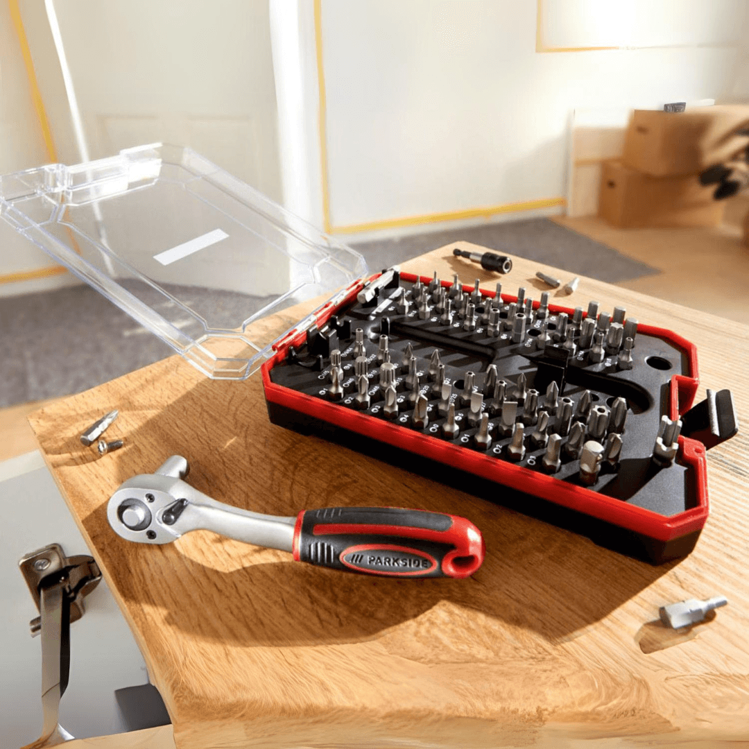 PARKSIDE Ratchet And Bit Set 81 PCS