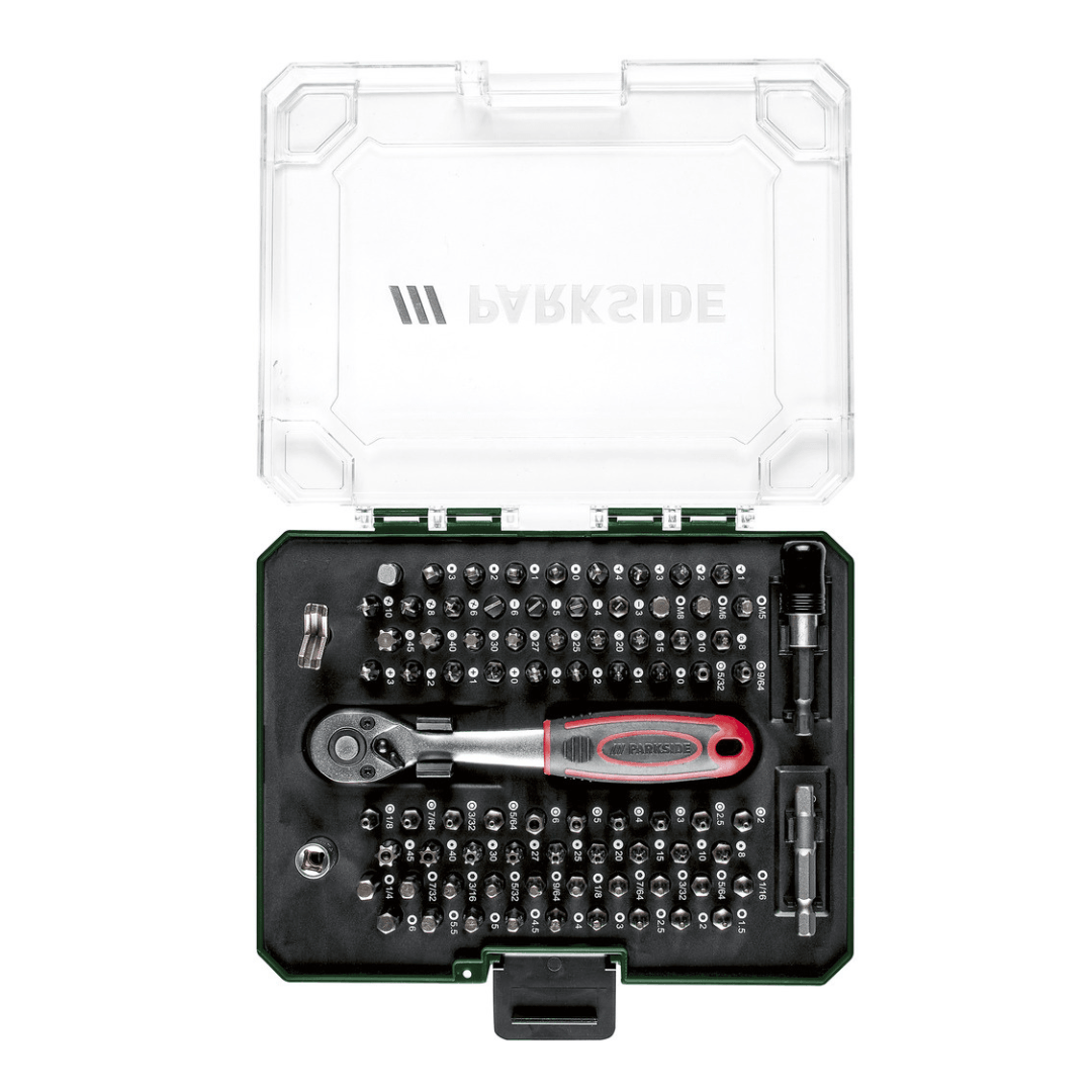 PARKSIDE Ratchet And Bit Set 81 PCS
