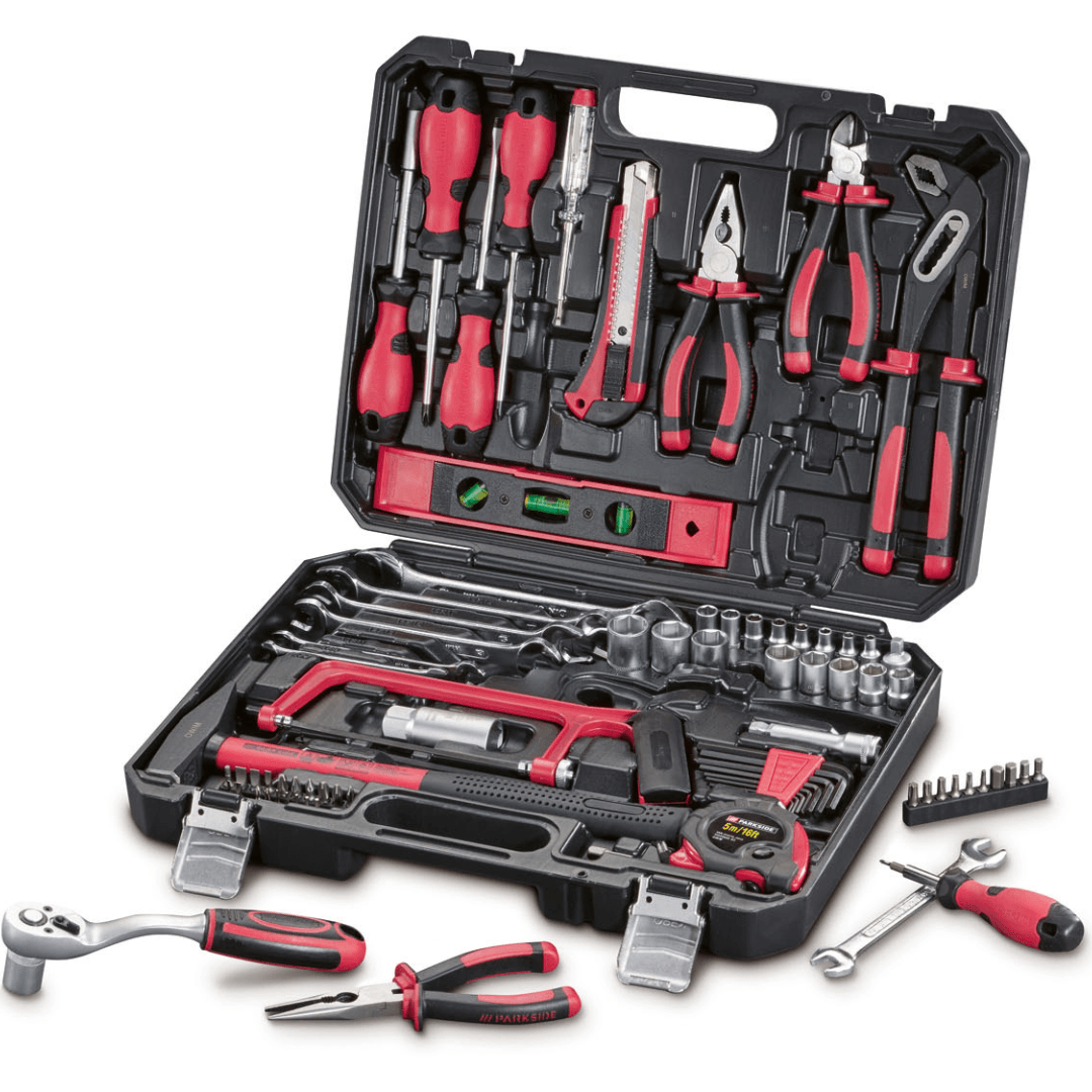 Parkside Tool Box, 95 Pieces