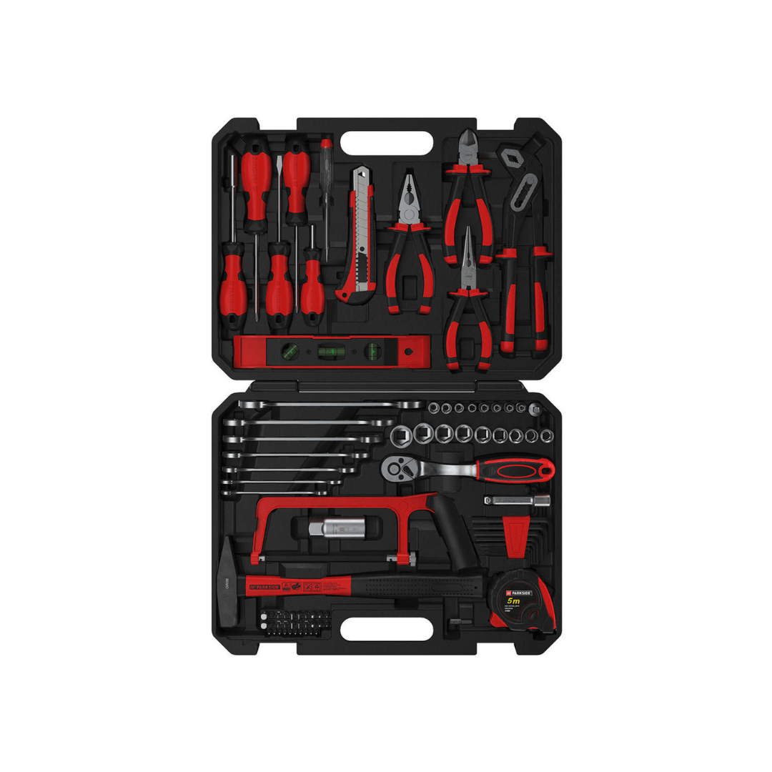 Parkside Tool Box, 95 Pieces