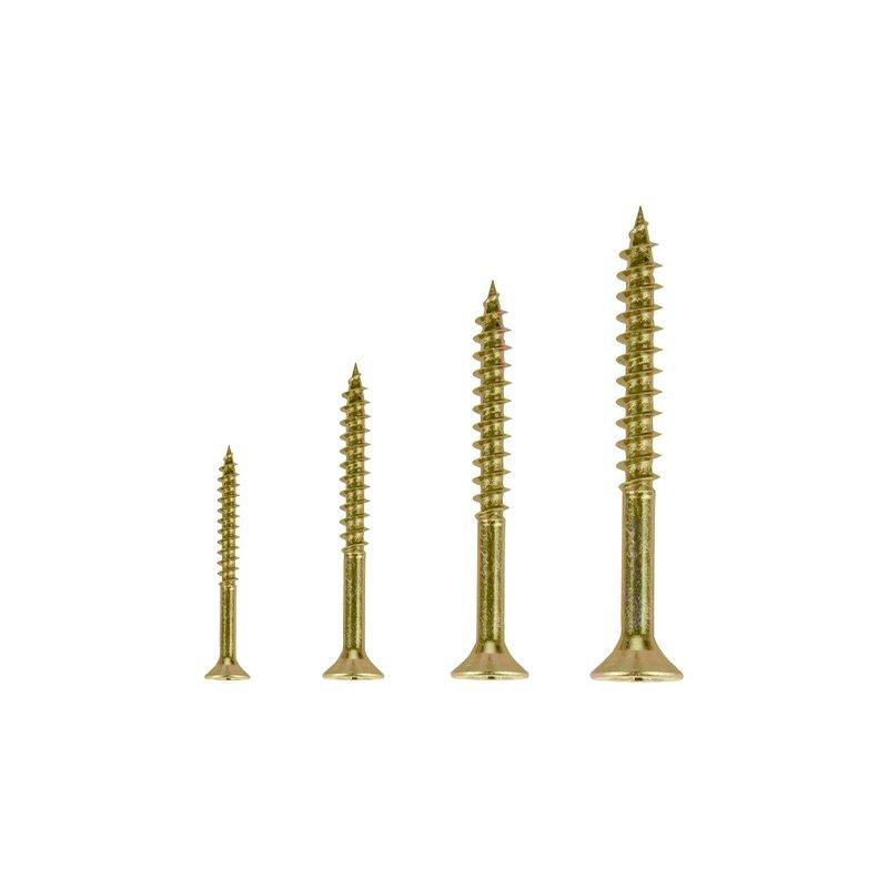 Parkside Certified Chipboard Screws – 420 Pieces (4 Boxes)