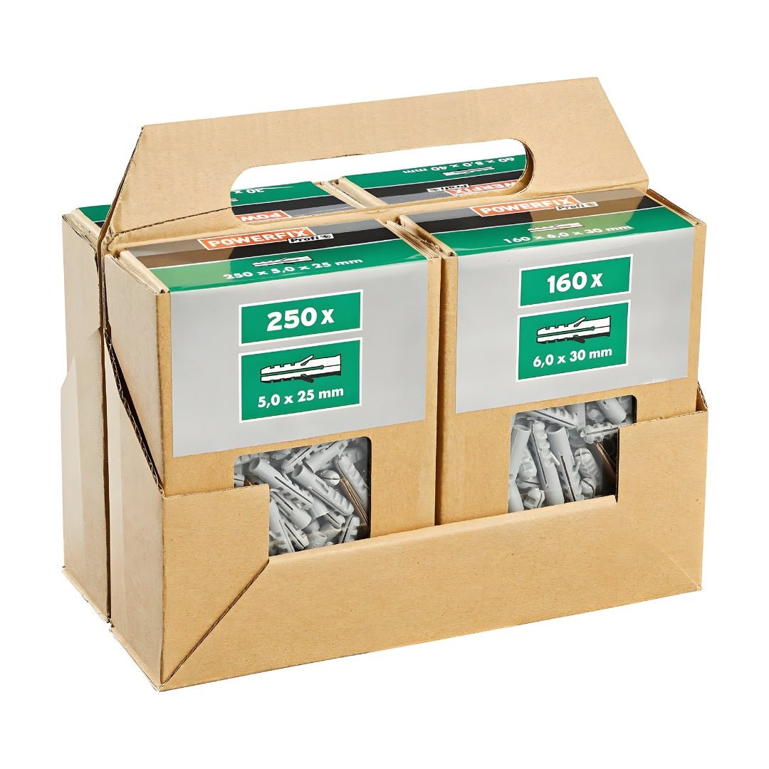 Parkside Wall Plugs – 500 Pieces