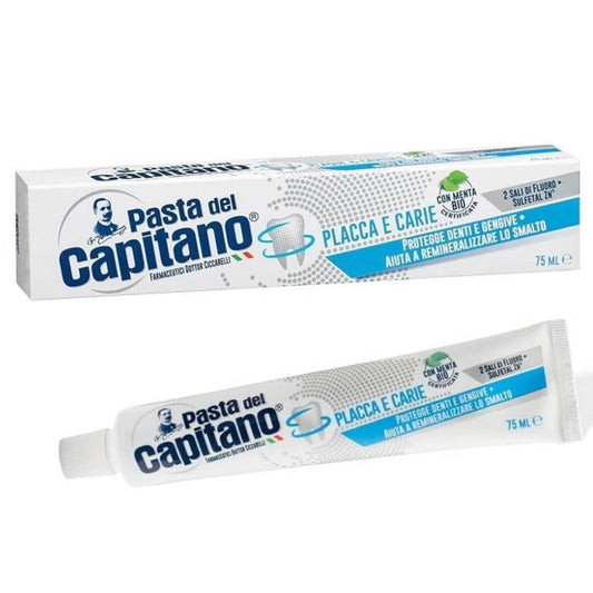 Pasta Del Capitano Toothpaste Plaque & Cavities - Medaid International