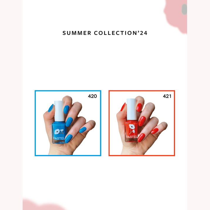 Pastel Summer Collection 2024 Set Box (14 colors)