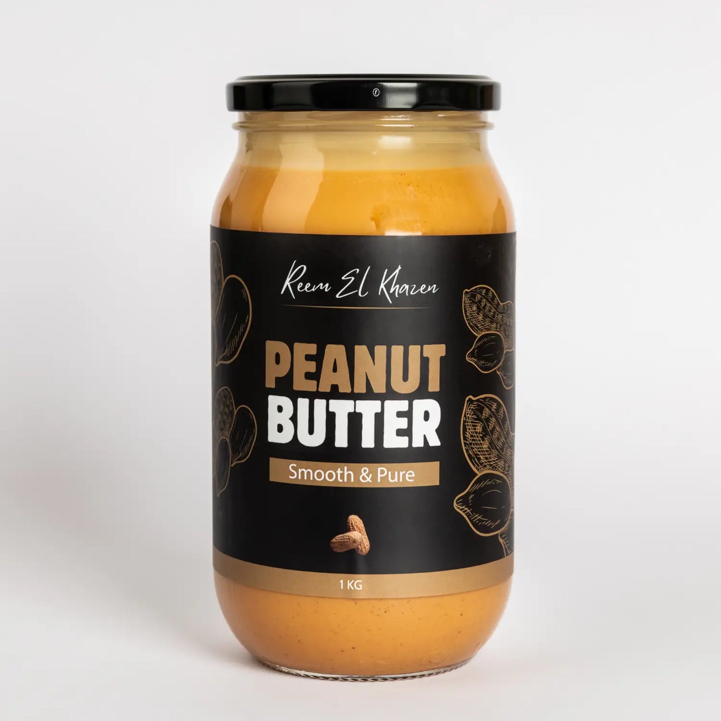 Reem El Khazen Smooth Peanut Butter (1KG)