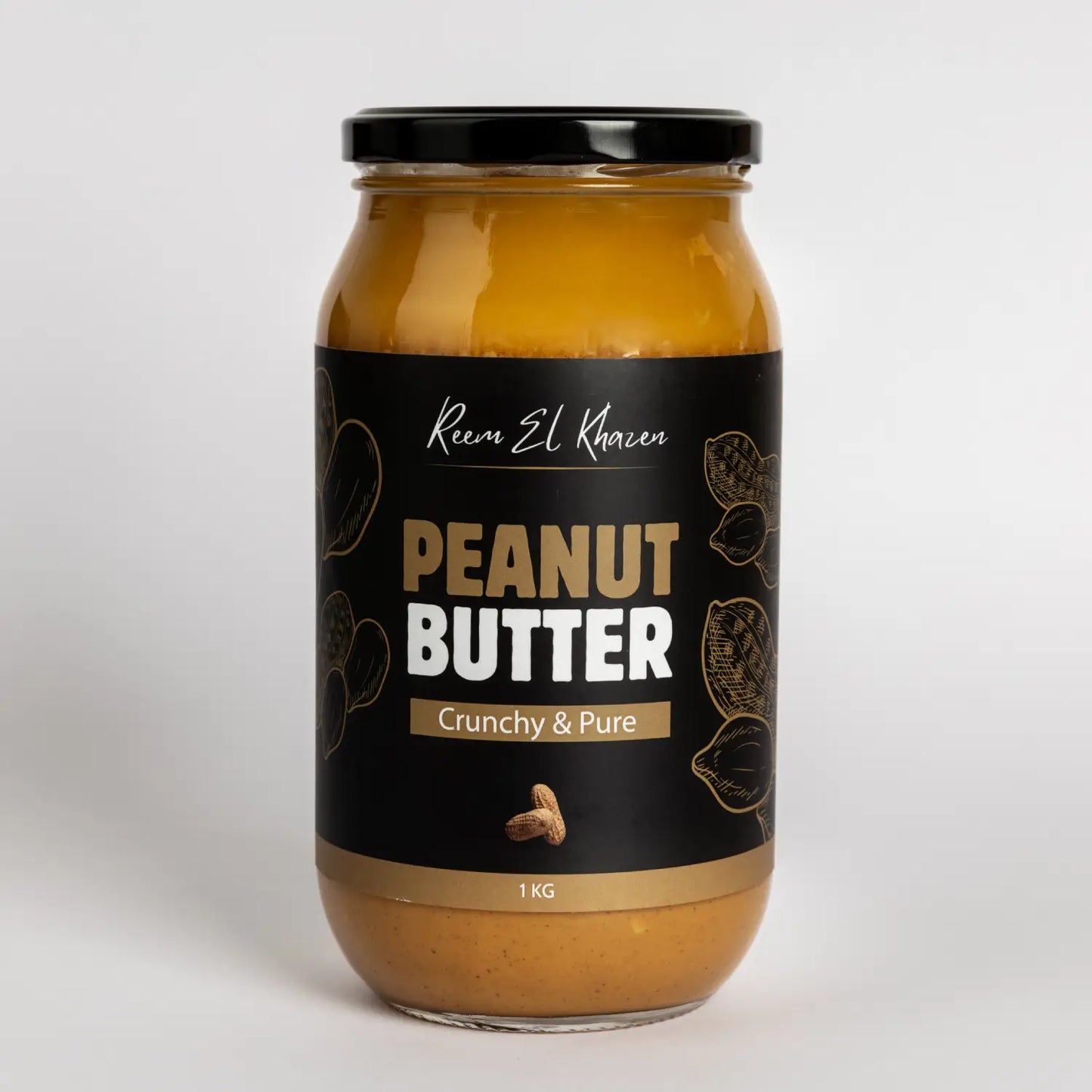 Reem El Khazen Crunchy Peanut Butter (1KG)