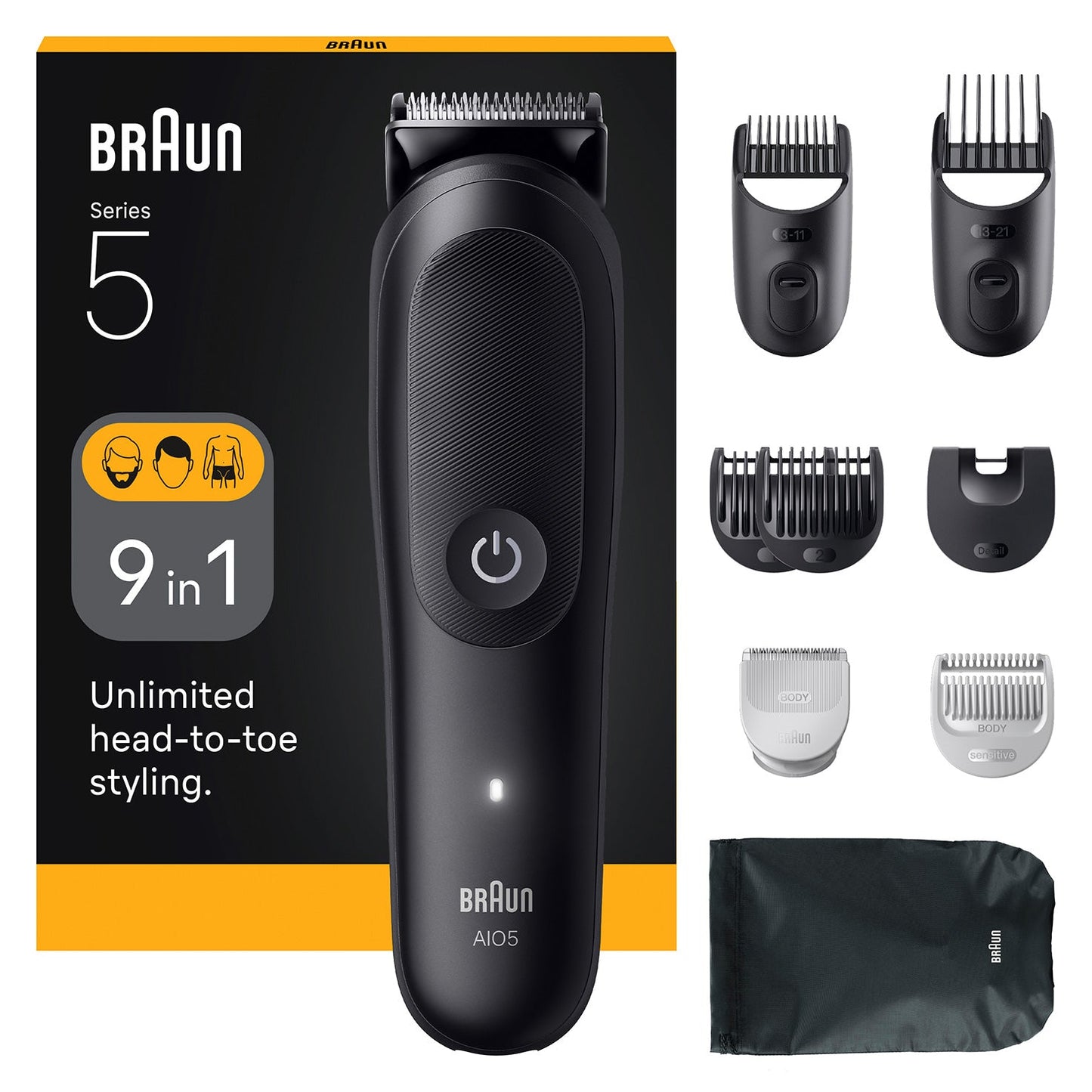 Braun All-in-One Kit Series 5 9 in 1 AIO5540
