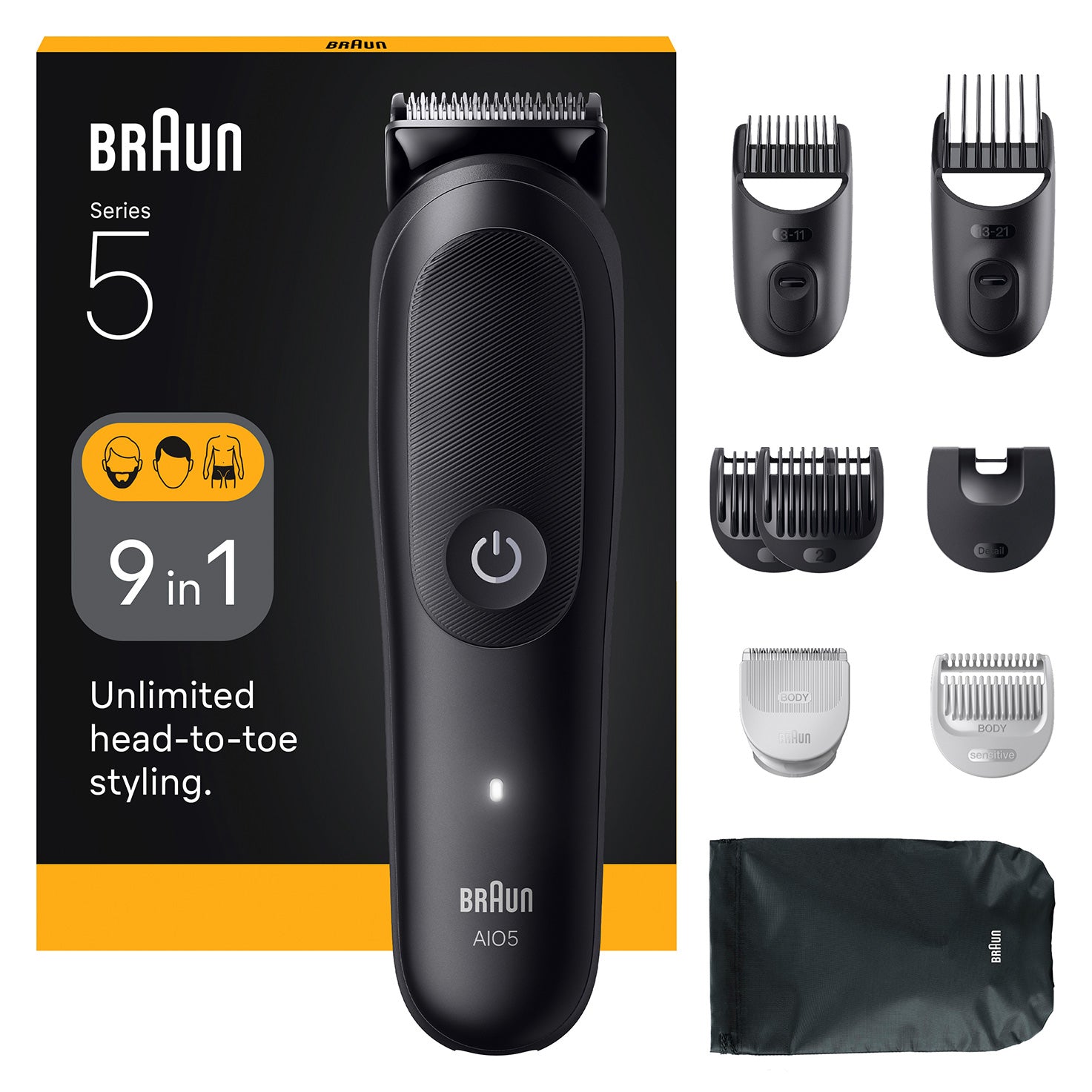 Braun All-in-One Kit Series 5 9 in 1 AIO5540