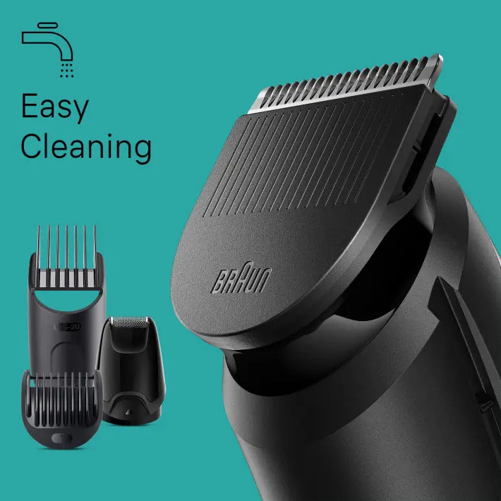 Braun 6-in-1 Style Kit 3 MGK3411 beard, hair. With 50min runtime, green
