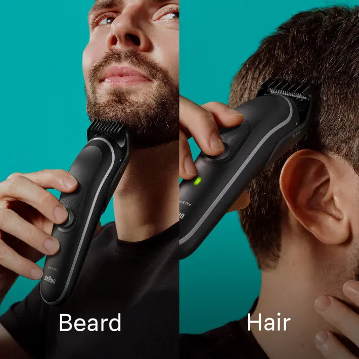 Braun 9-in-1 Style Kit 5 MGK5410 beard, body, ear&nose. With 100-min runtime