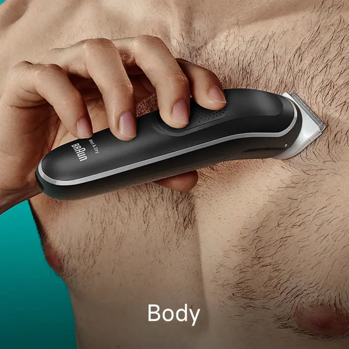 Braun 9-in-1 Style Kit 5 MGK5410 beard, body, ear&nose. With 100-min runtime