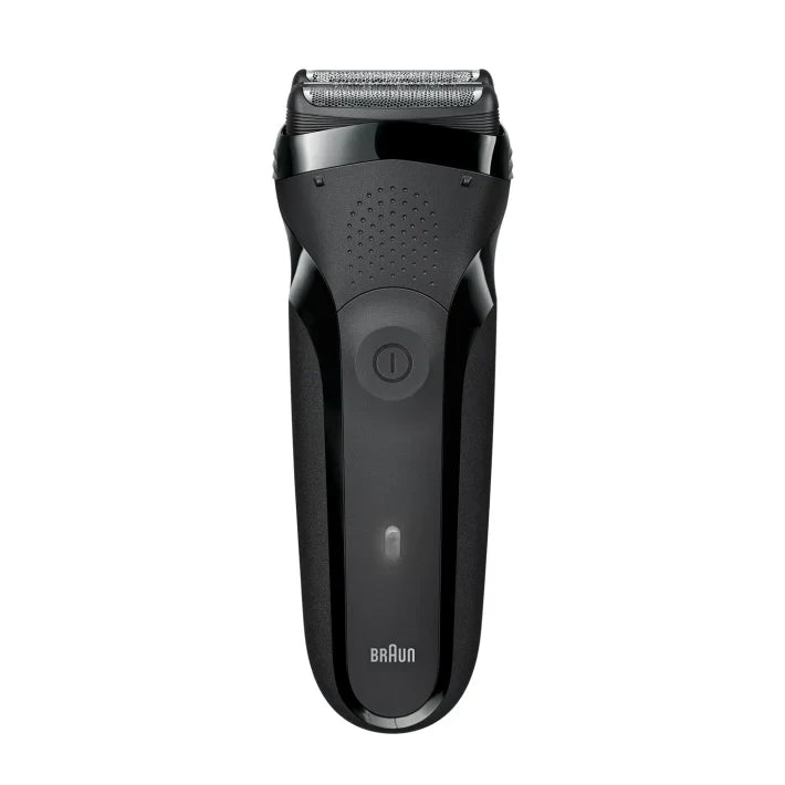 Braun Series 3 300s shaver with 3 flexible blades, black