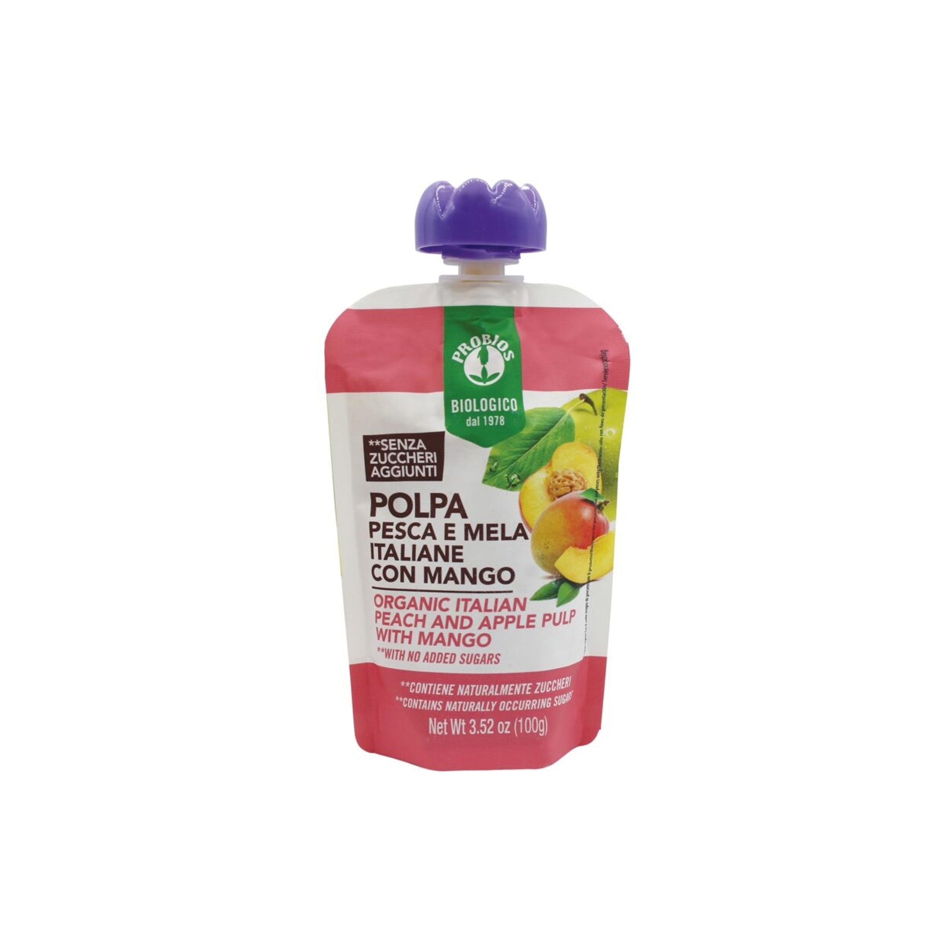 PROBIOS ORGANIC PEACH & MANGO DOYPACK - Medaid International